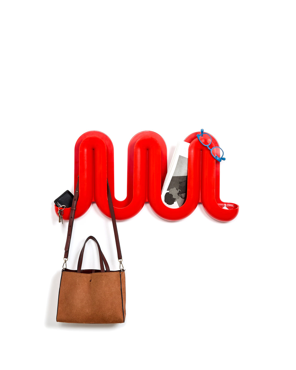 [Heller] Swell Wand-Organizer, orange red