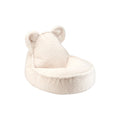 [Wigiwama] Bear beanbag chair, cream white