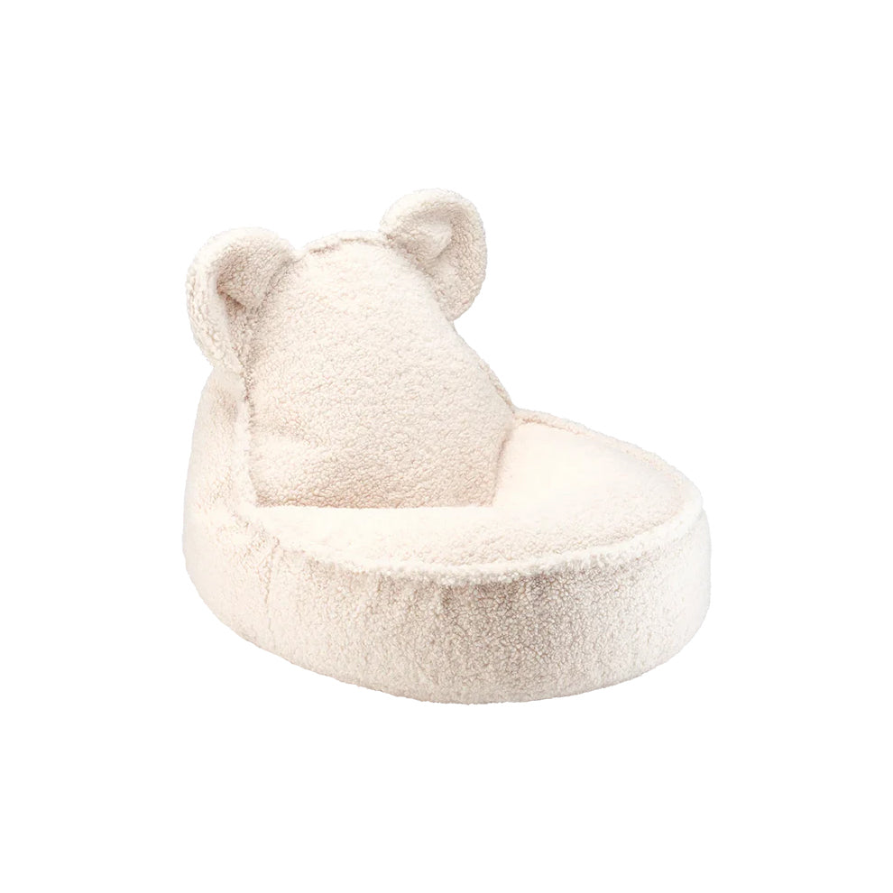 [Wigiwama] Bear beanbag chair, cream white