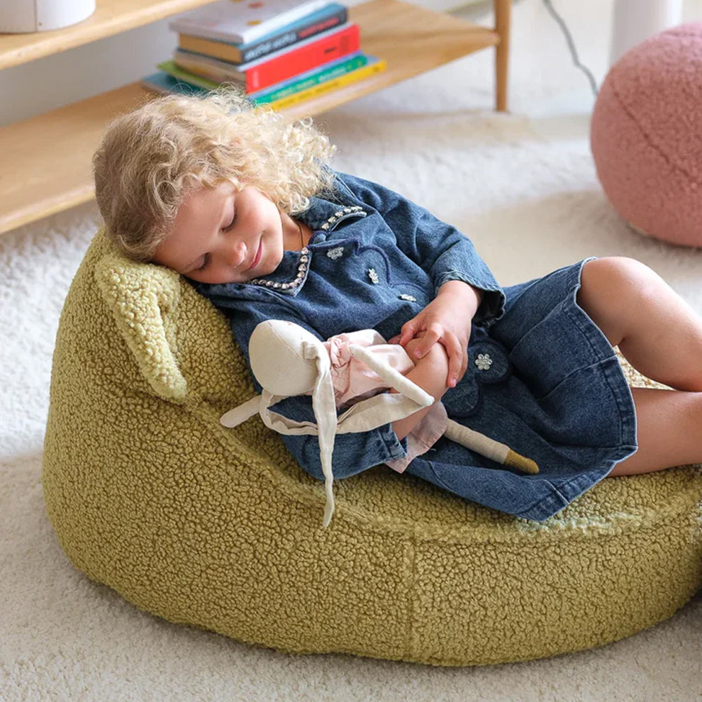 [Wigiwama] Bear beanbag chair, Matcha