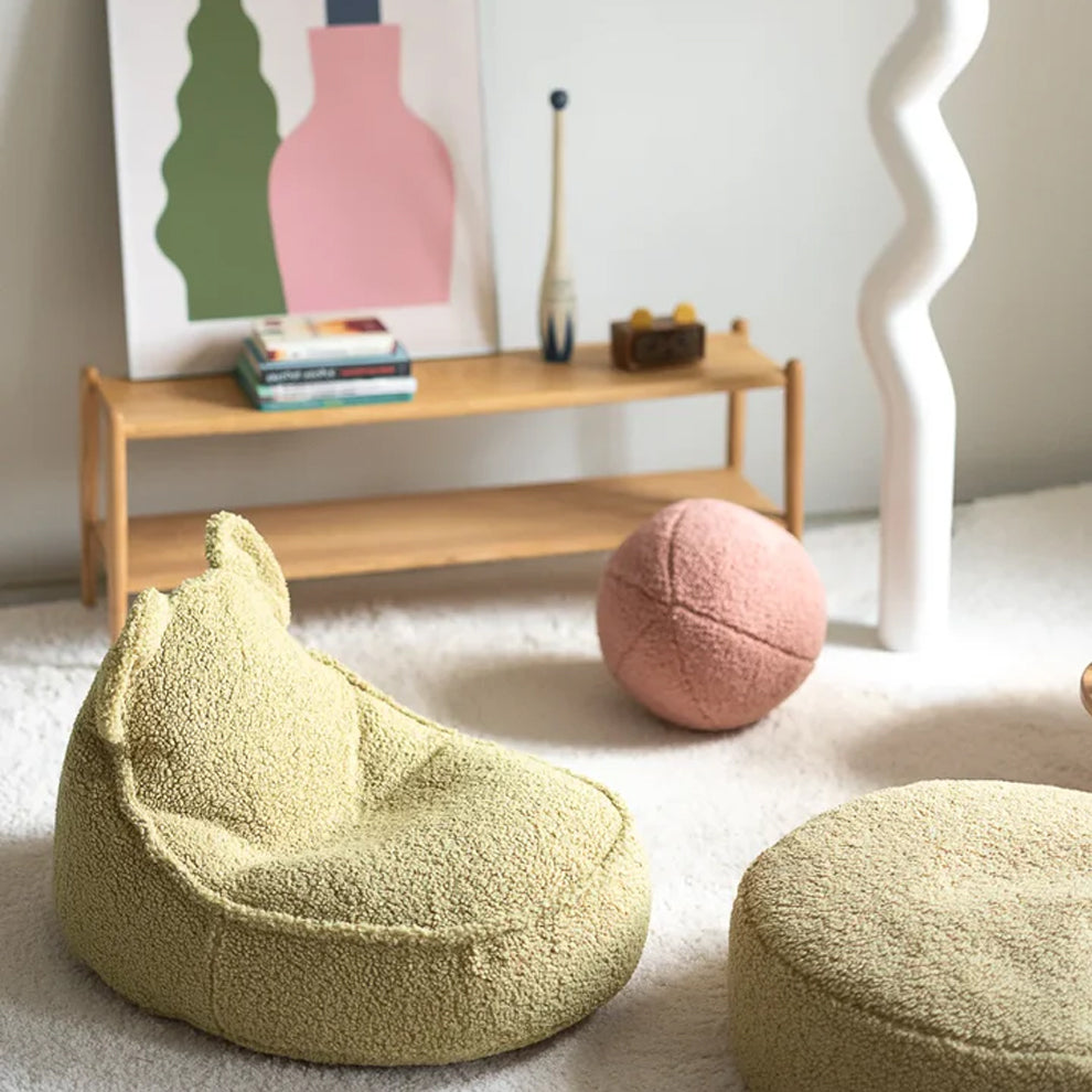 [Wigiwama] Bear beanbag chair, Matcha