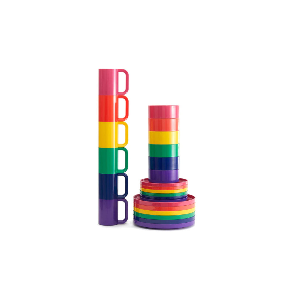 [Heller] Maxmugs Set of 6, Rainbow