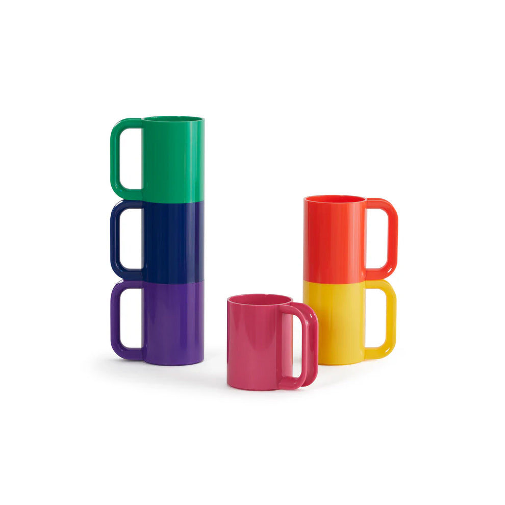 [Heller] Maxmugs Set of 6, Rainbow