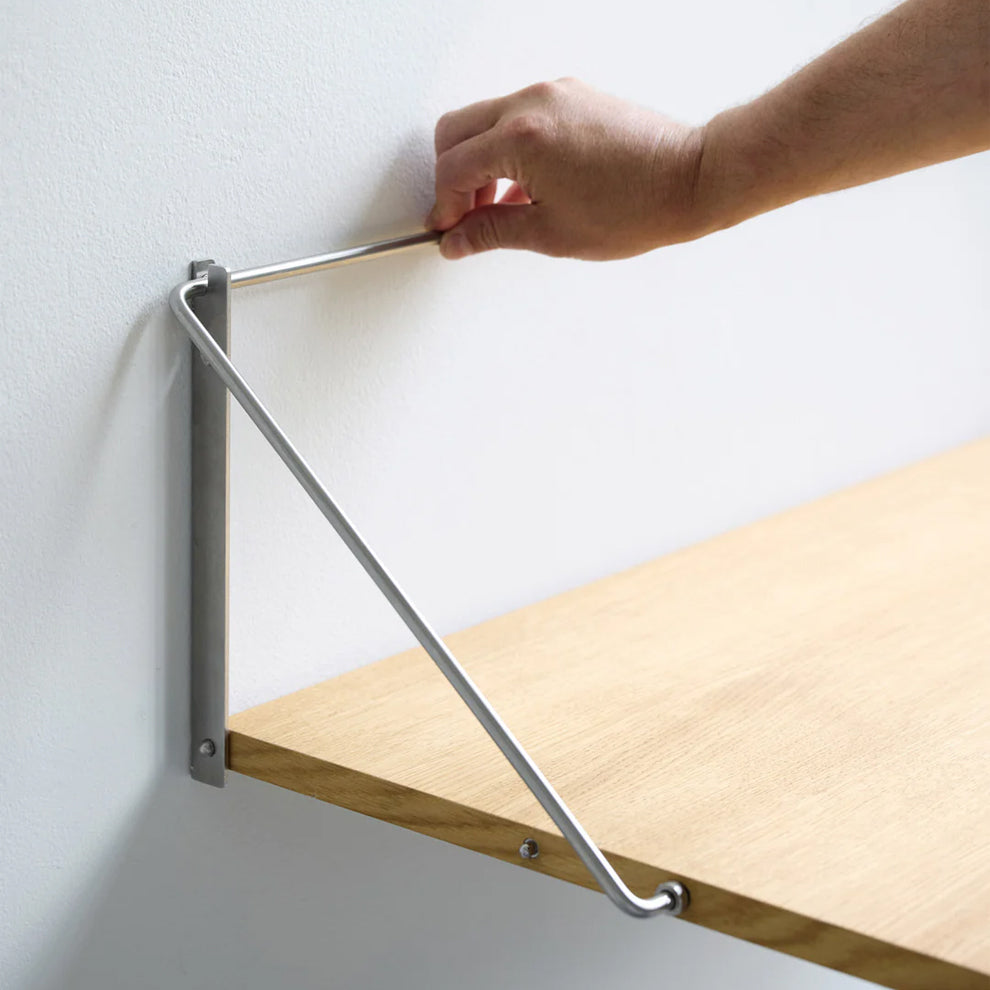 [moebe] fold out desk, Smoked Oak