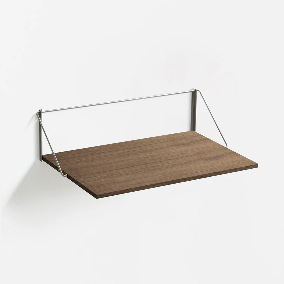 [moebe] fold out desk, Smoked Oak