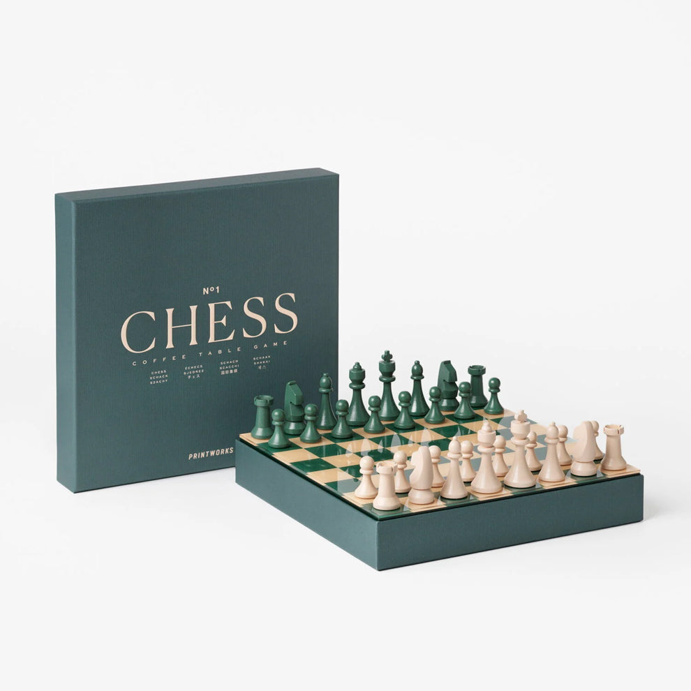 [Printworks] Classic - Chess, dark green