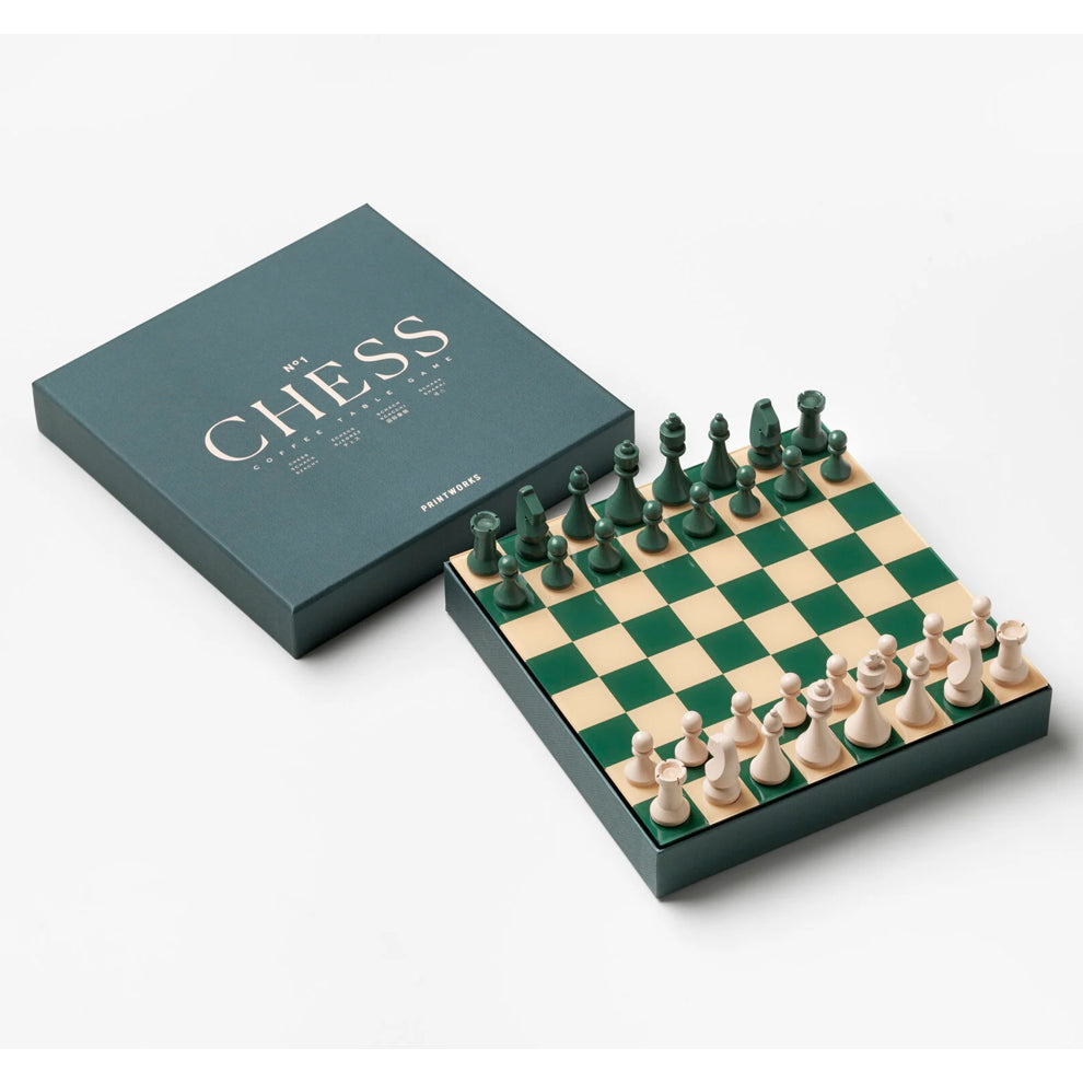 [Printworks] Classic - Chess, dark green
